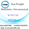 Porto de Shenzhen LCL consolidação de Novorossiysk